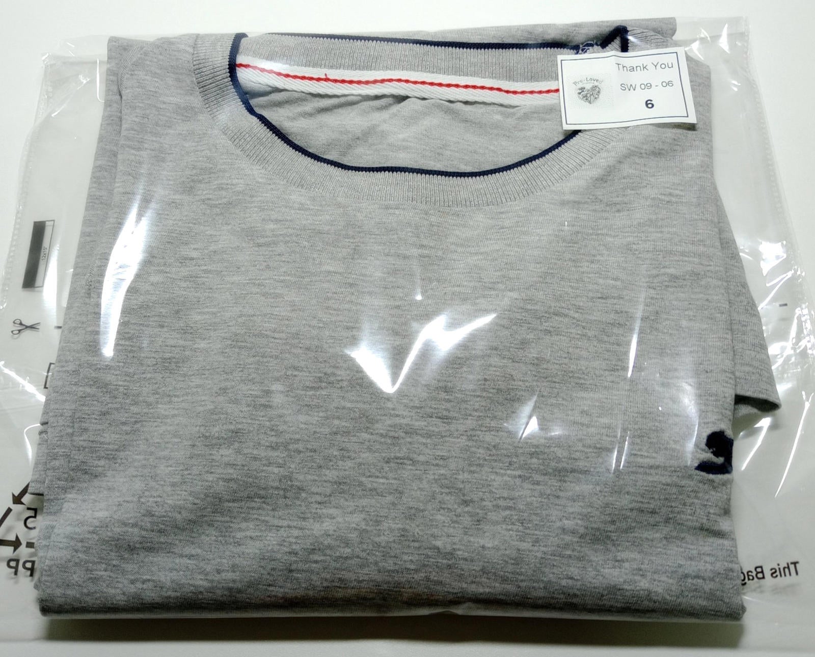 Slazenger T-Shirt Men's UK Size L Grey Short Sleeve Crew Neck Contrasting Trim