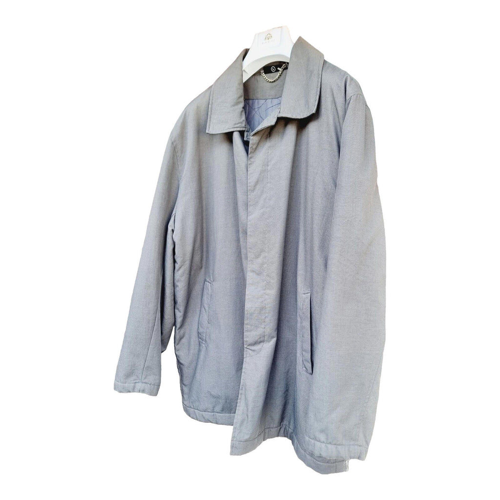 Freeport Coat Men's UK Size Large Grey Jacket Button Front  Collared