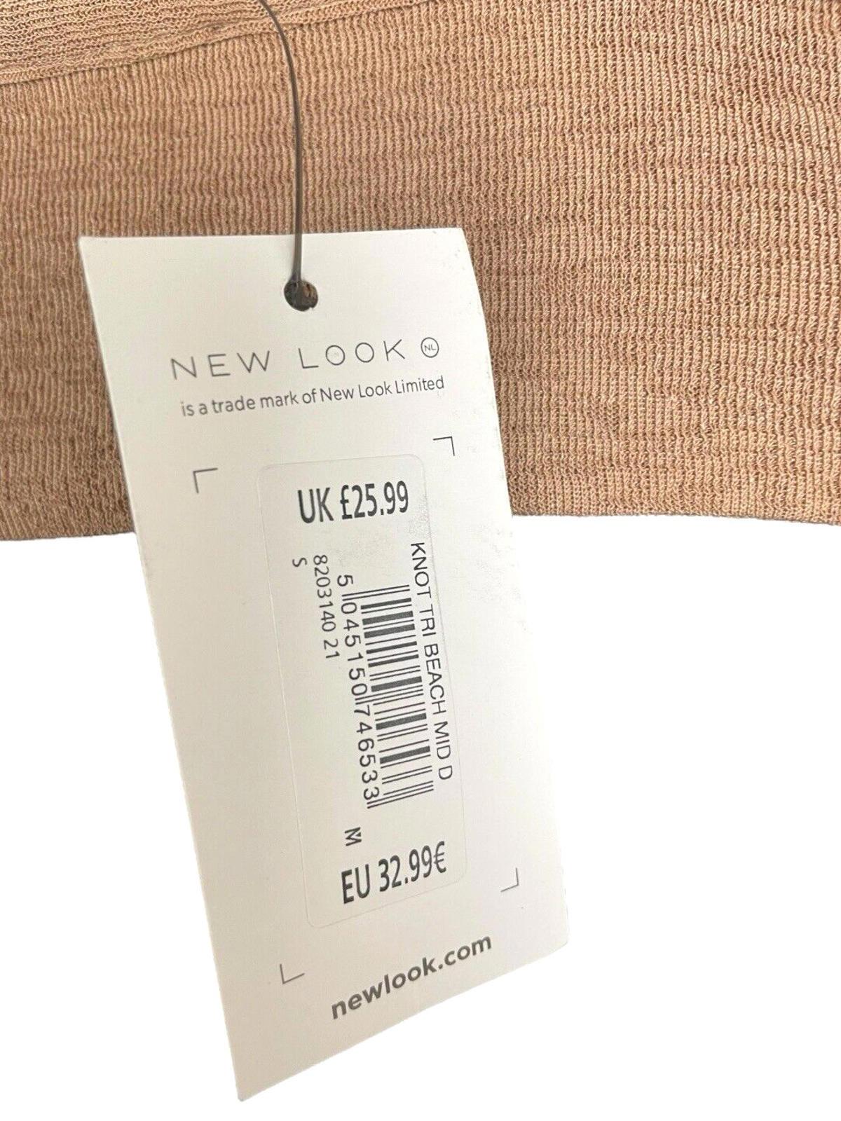 New Look Tan Cut Out Midaxi Dress Women’s UK Size S