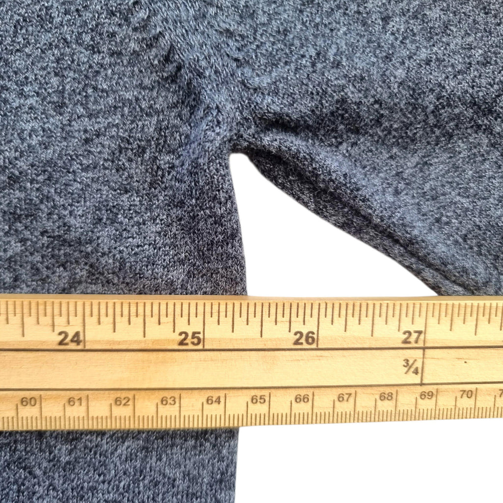 Next Knit Jumper Men's UK Size 2XL Grey V-Neck Sweater Soft Touch Lightweight