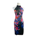 Karen Millen Multicolour Floral Midi Dress Women’s UK Size 10
