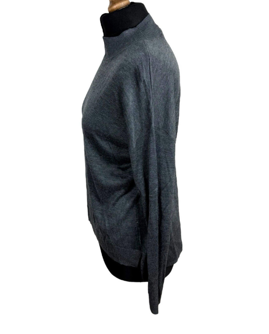 Dorothy Perkins Grey Jumper Thin Turtle Neck Women’s UK Size 10