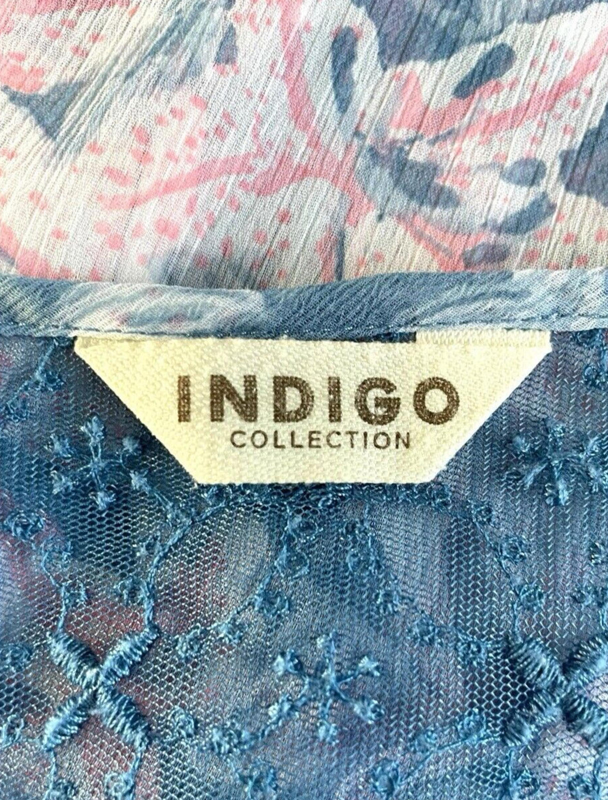 Marks & Spencer Indigo Collection 2 Peice Mini Dress Floral Women’s UK Size 12