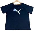 Puma T-Shirt Men's UK Size M Black Graphic Print Short Sleeve Crew Neck