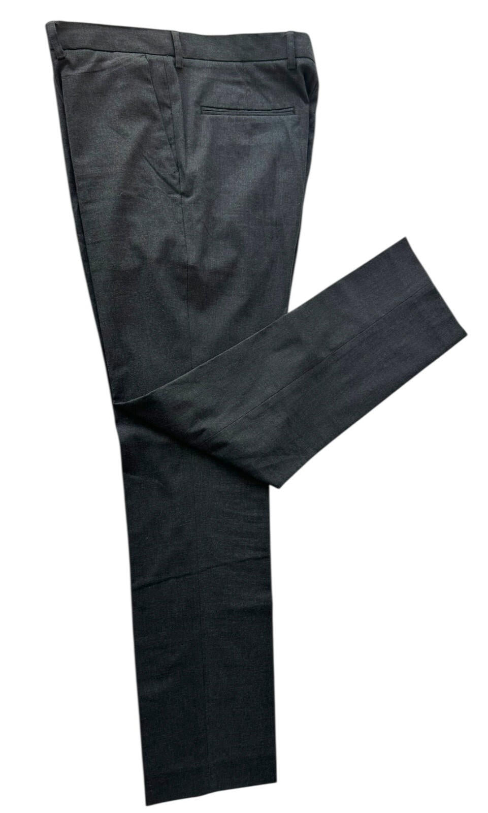 Topman Trousers Men's UK Size L Grey Regular Fit 36"W 31"L