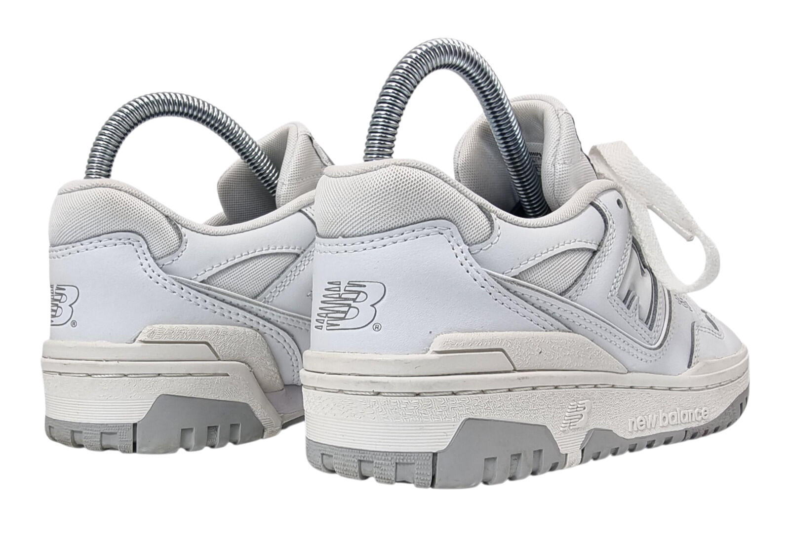 New Balance 550 Trainers Women's UK Size 4 White Grey Colorway Shoe Sneakers