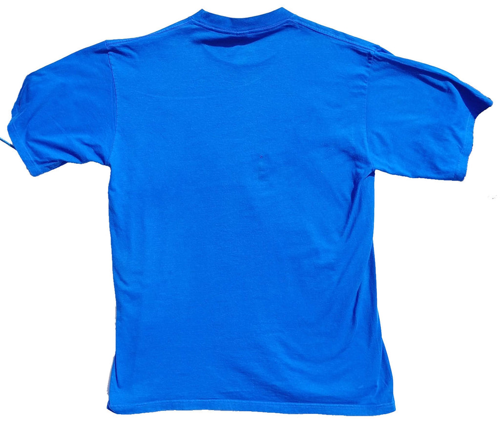 Vintage Lee NFC American Football T-Shirt Men's UK Size XL Blue Superbowl