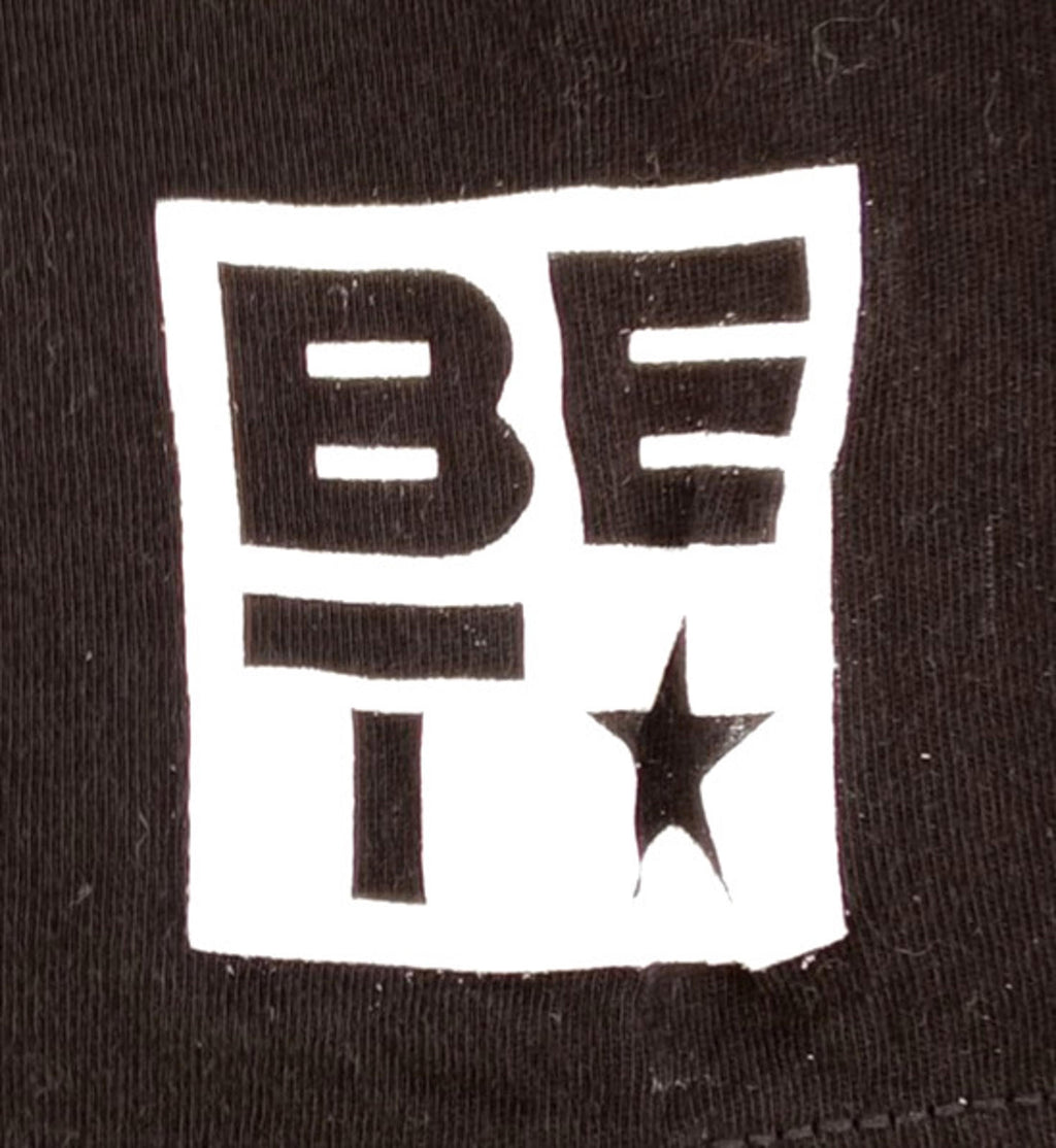BET Awards Graphic Print T-Shirt Men's UK Size L Black Crew Neck 100% Cotton