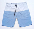 Skylark Swim Shorts Men's UK Size L Beige/Teal Polyester Rich Pockets Drawstring