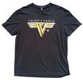 Graphic Print T-Shirt Men's UK Size XL Black Crew Neck 100% Cotton Patriotic