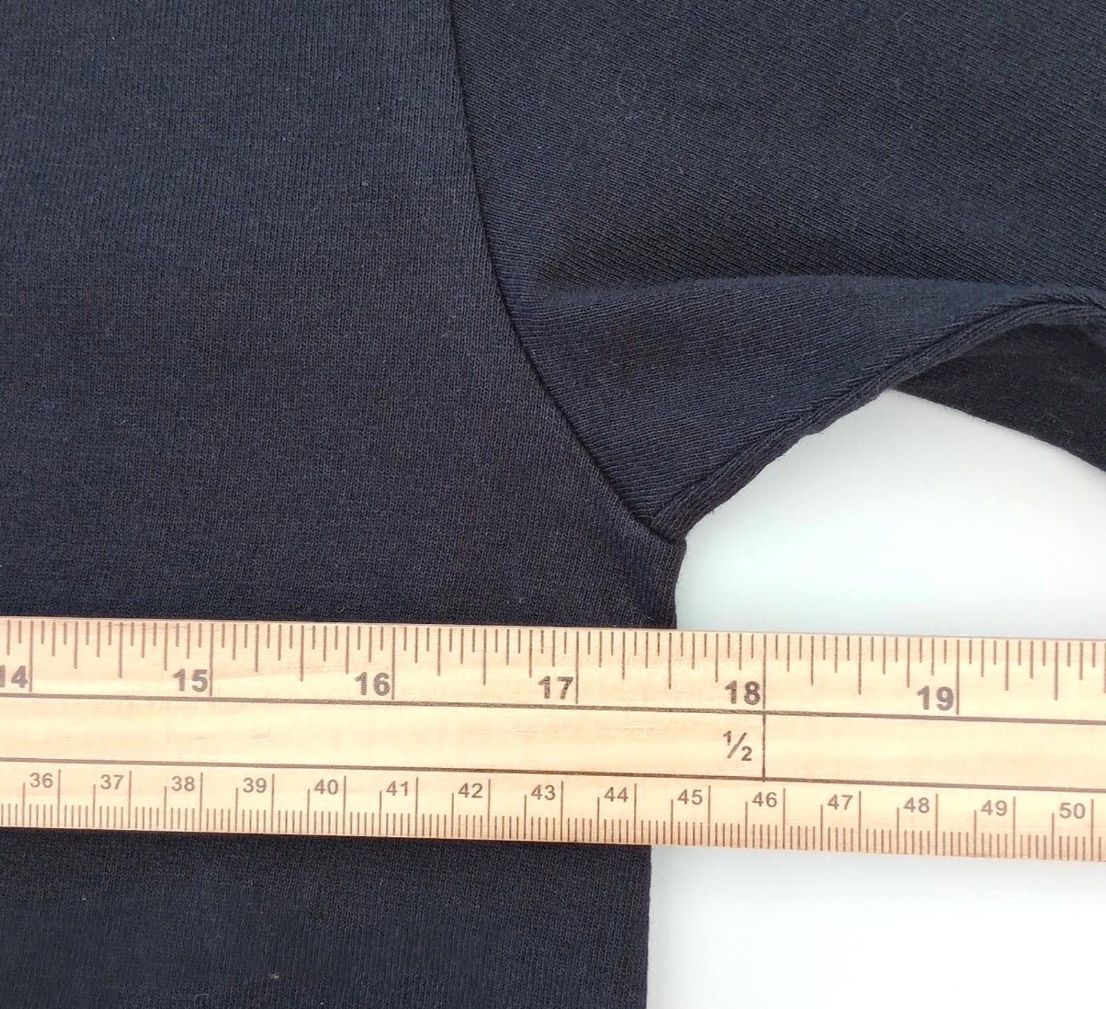 Graphic Print T-Shirt Men's UK Size S Black Crew Neck 100% Cotton Easy Care DEFY