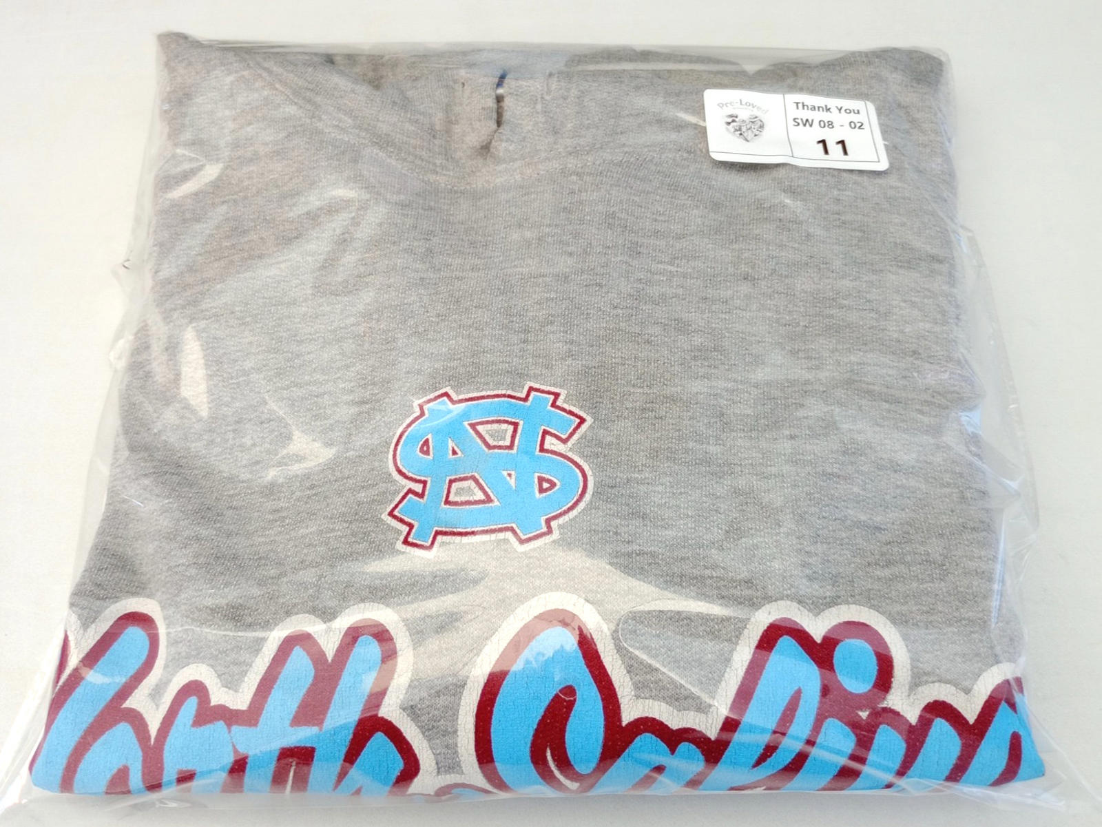 USA High School Baseball Hoodie Men's UK Size M Grey Jersey Hooded Pockets