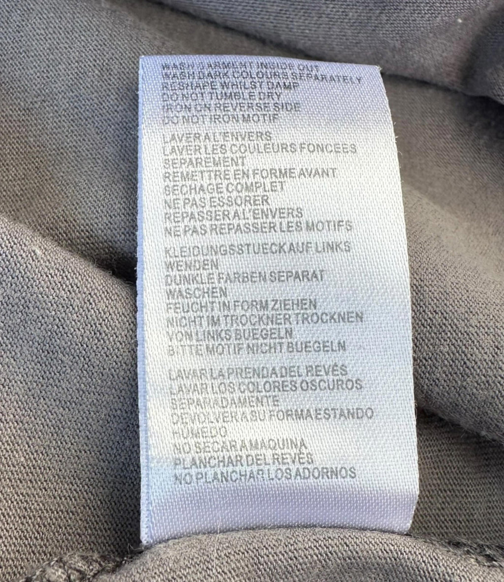 Sonneti T-Shirt Men's UK Size Large L Grey Graphic Print Crew Neck 100% Cotton