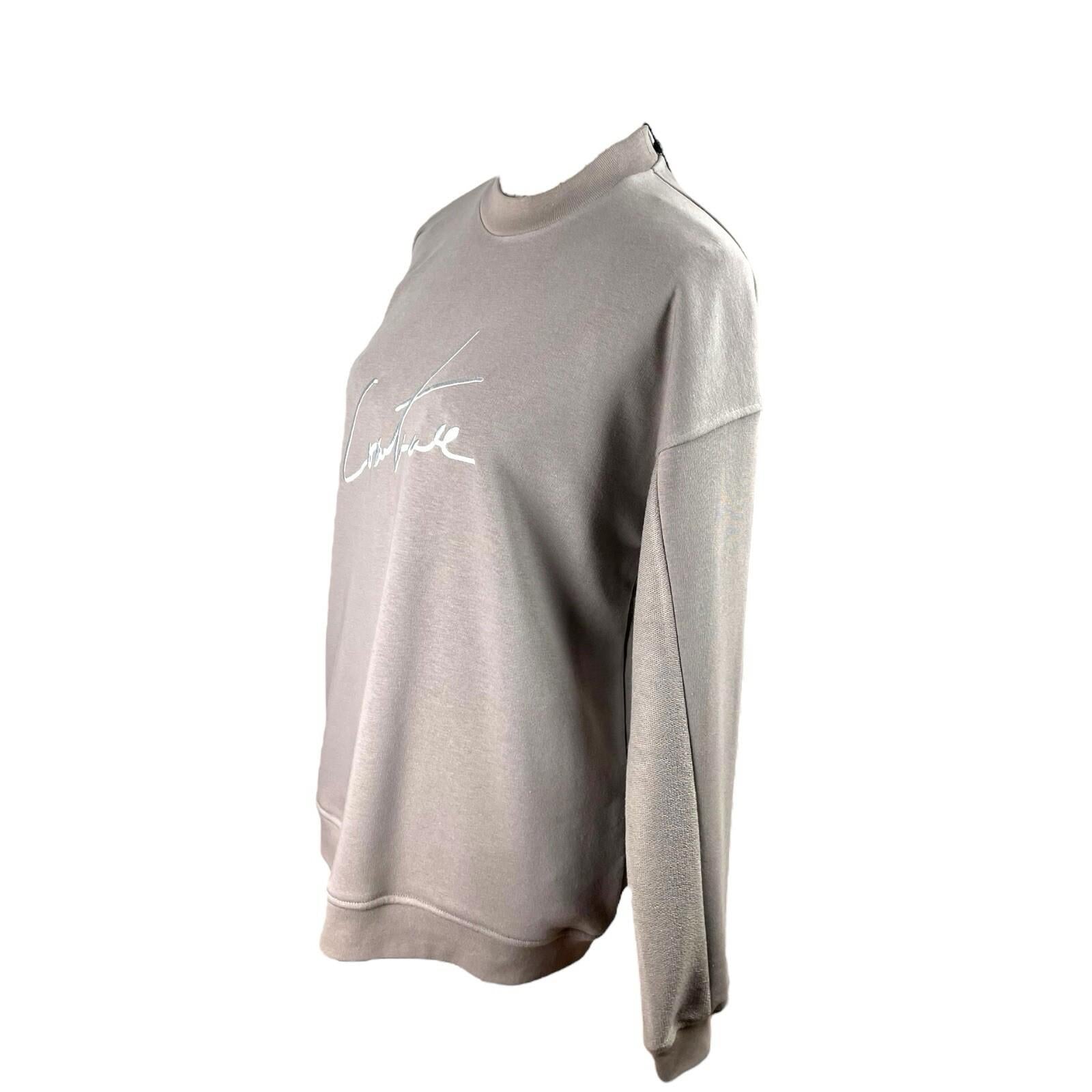 The Couture Club Signature Sweater Oversized Unlined Women’s UK Size XXS