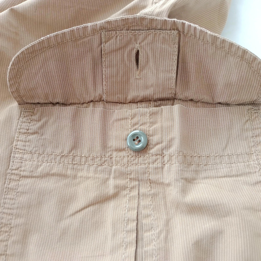George Chino Shorts Men's UK Size Large Brown 100% Cotton Cargo Pockets