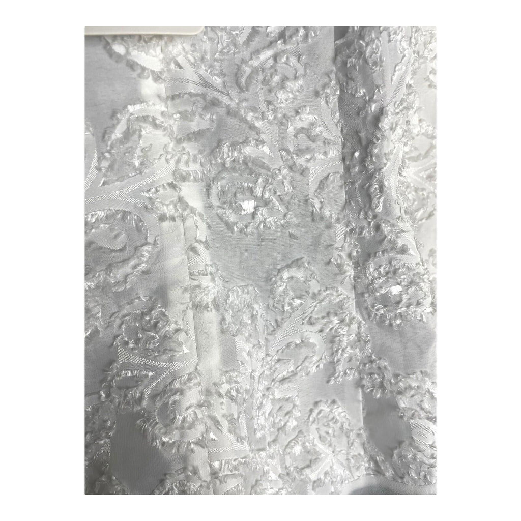China Base White Frill Textured Blouse Top Women’s UK Size 8