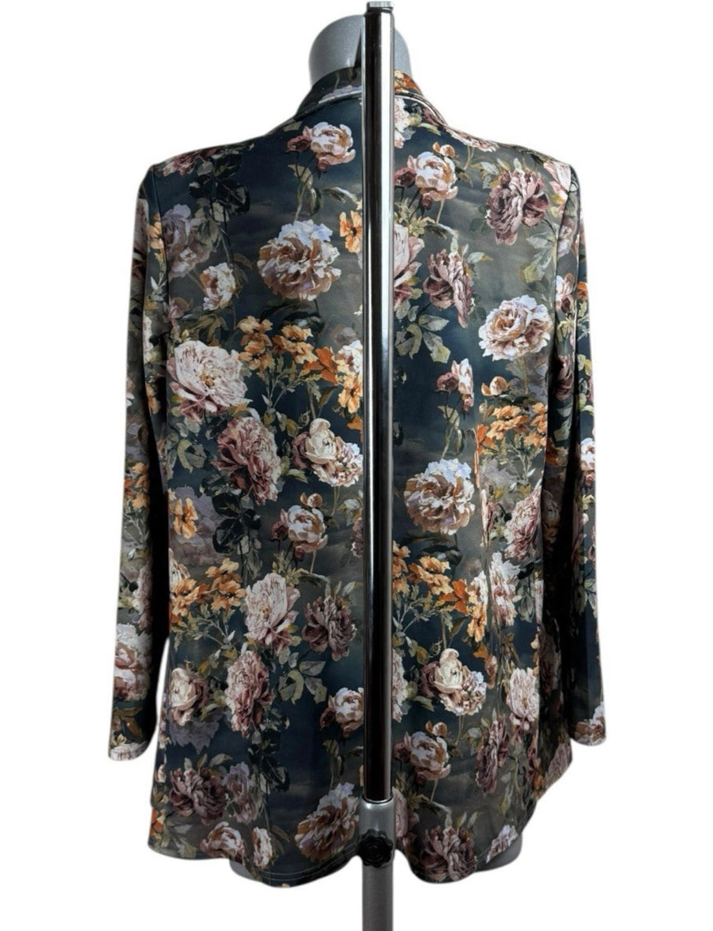ASOS Floral Blazer Jacket Long Sleeve Collared Autumnal Women’s UK Size 10