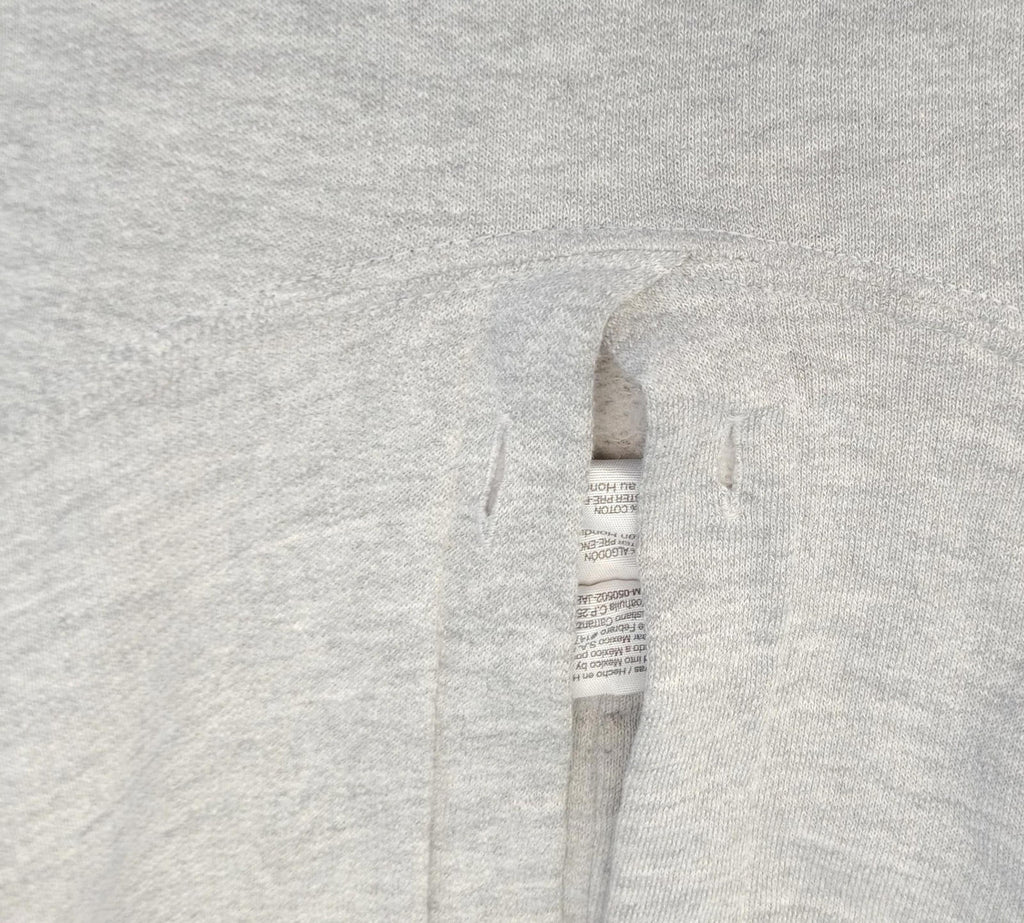 USA High School Baseball Hoodie Men's UK Size M Grey Jersey Hooded Pockets
