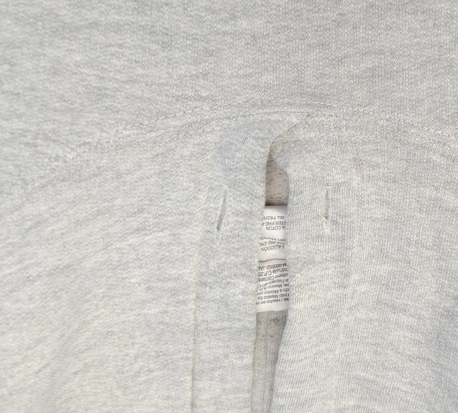 USA High School Baseball Hoodie Men's UK Size M Grey Jersey Hooded Pockets