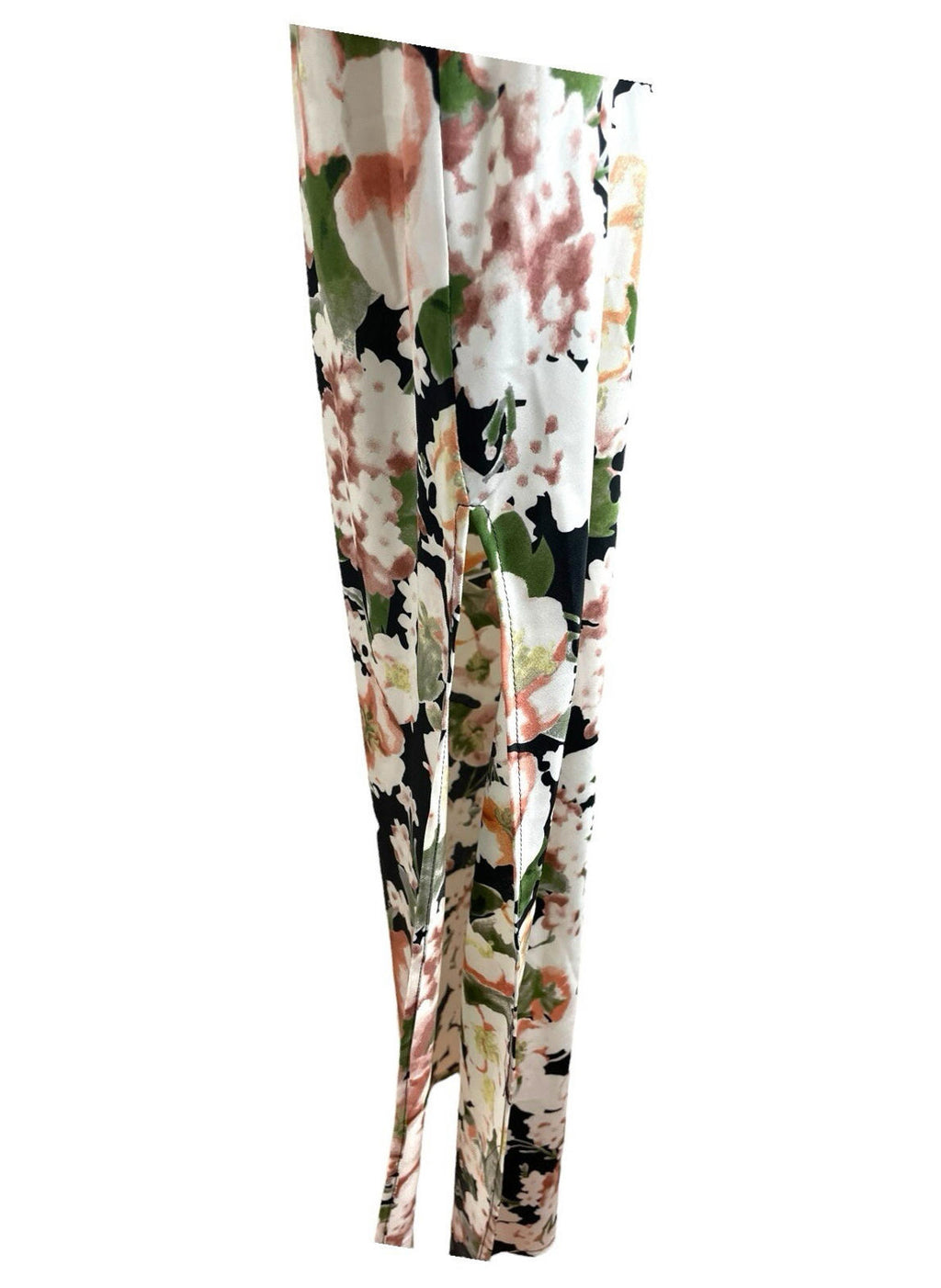 Boohoo Satin Floral Occasion Dress Maxi Cowl Neck Women’s UK Size 8