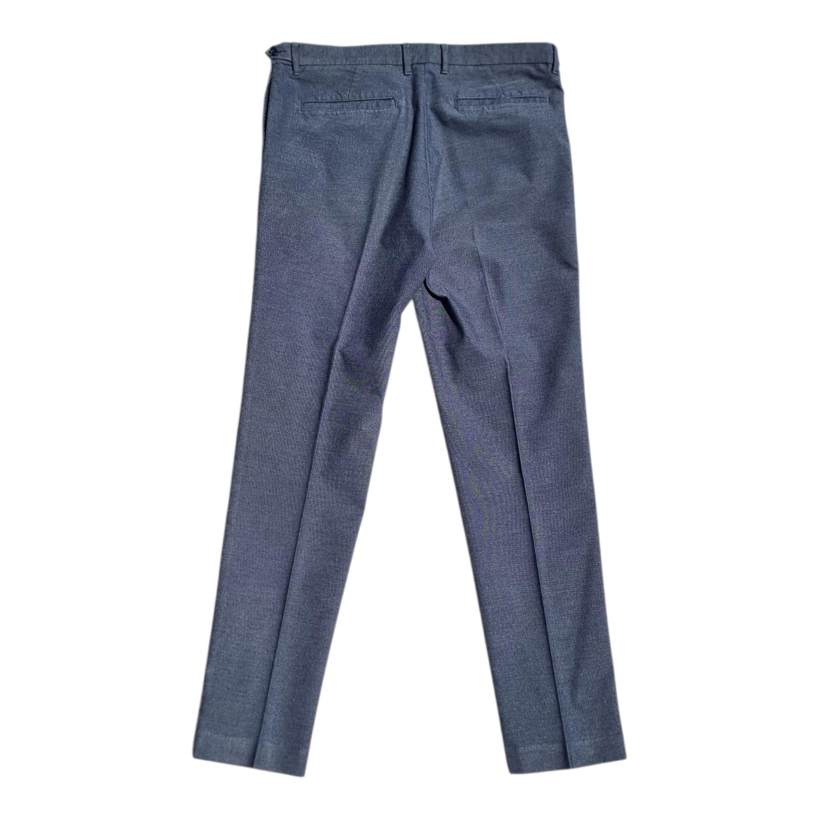 M&S Trousers Men's UK Size 38W 33L Grey Zip Front Zip Pockets Limited Edition