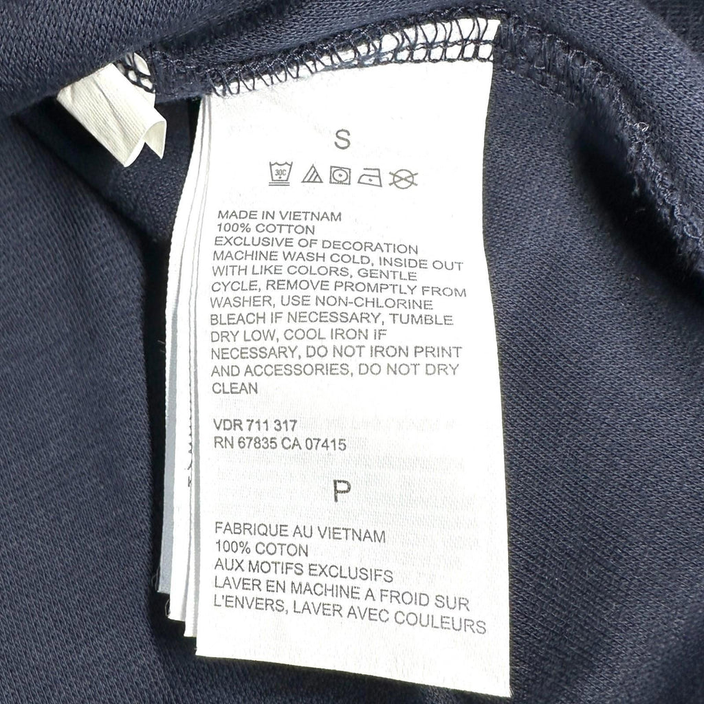 Nautica Jumper Men's UK Size S Blue Long Sleeve 1/4 Zip Embroidered Logo Sweater