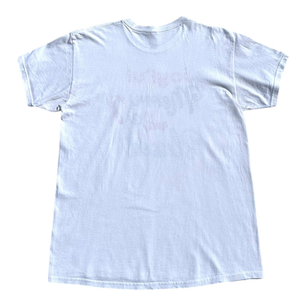 Joyful Merry and Blessed T-Shirt Men's Uk Size L White Short Sleeve 100% Cotton