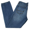 Burton Jeans Men's UK Size W30 L32 Blue Denim 5 Pocket Straight 100% Cotton