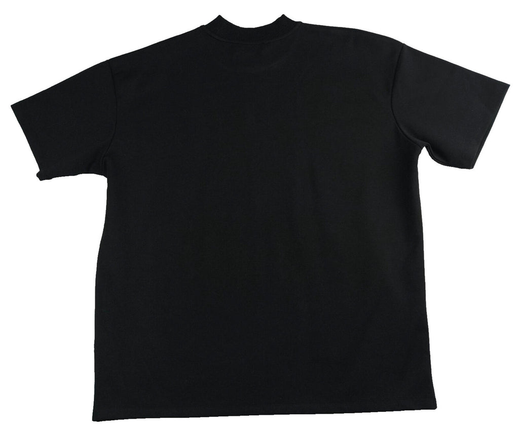 Boohoo Man T-Shirt Men's UK Size S Black Crew Neck Oversized Easy Care