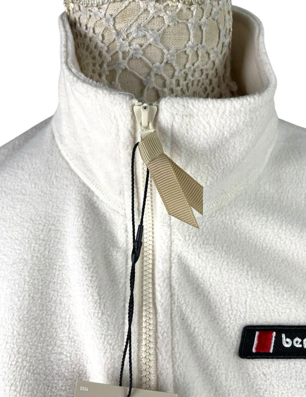 Berghaus Fleece Crop Top Prism Cream Women’s UK Size XS
