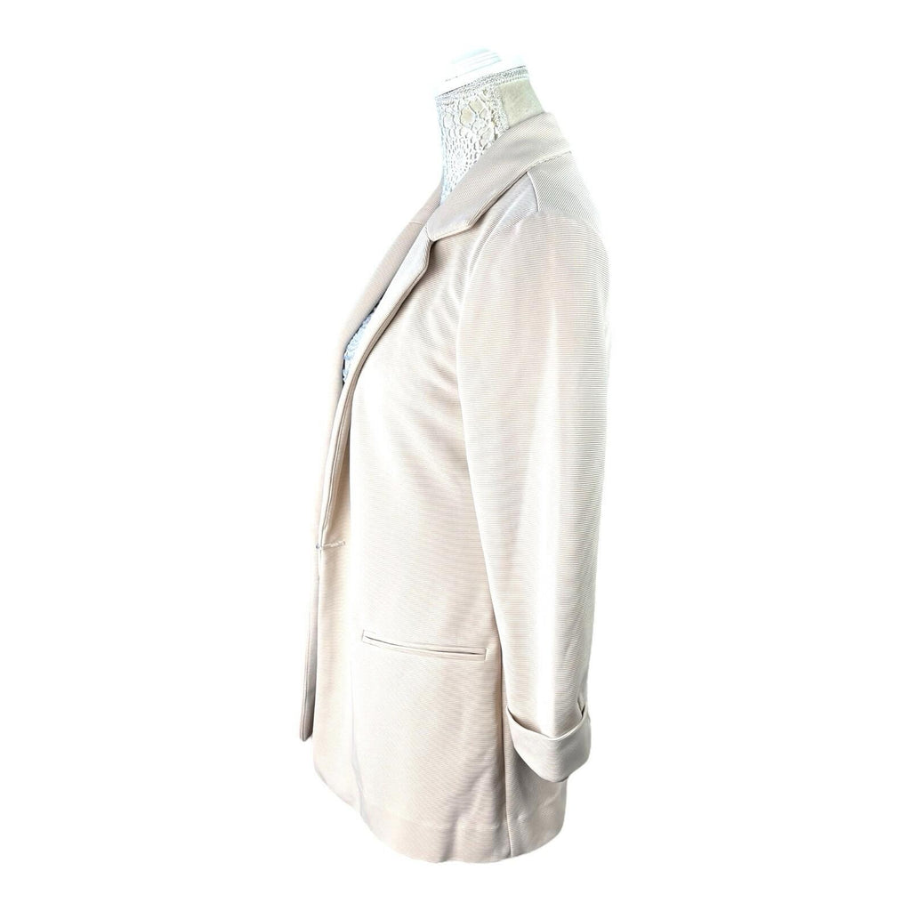 New Look Blazer Jacket Stone Beige Relaxed Fit Women’s UK Size 6