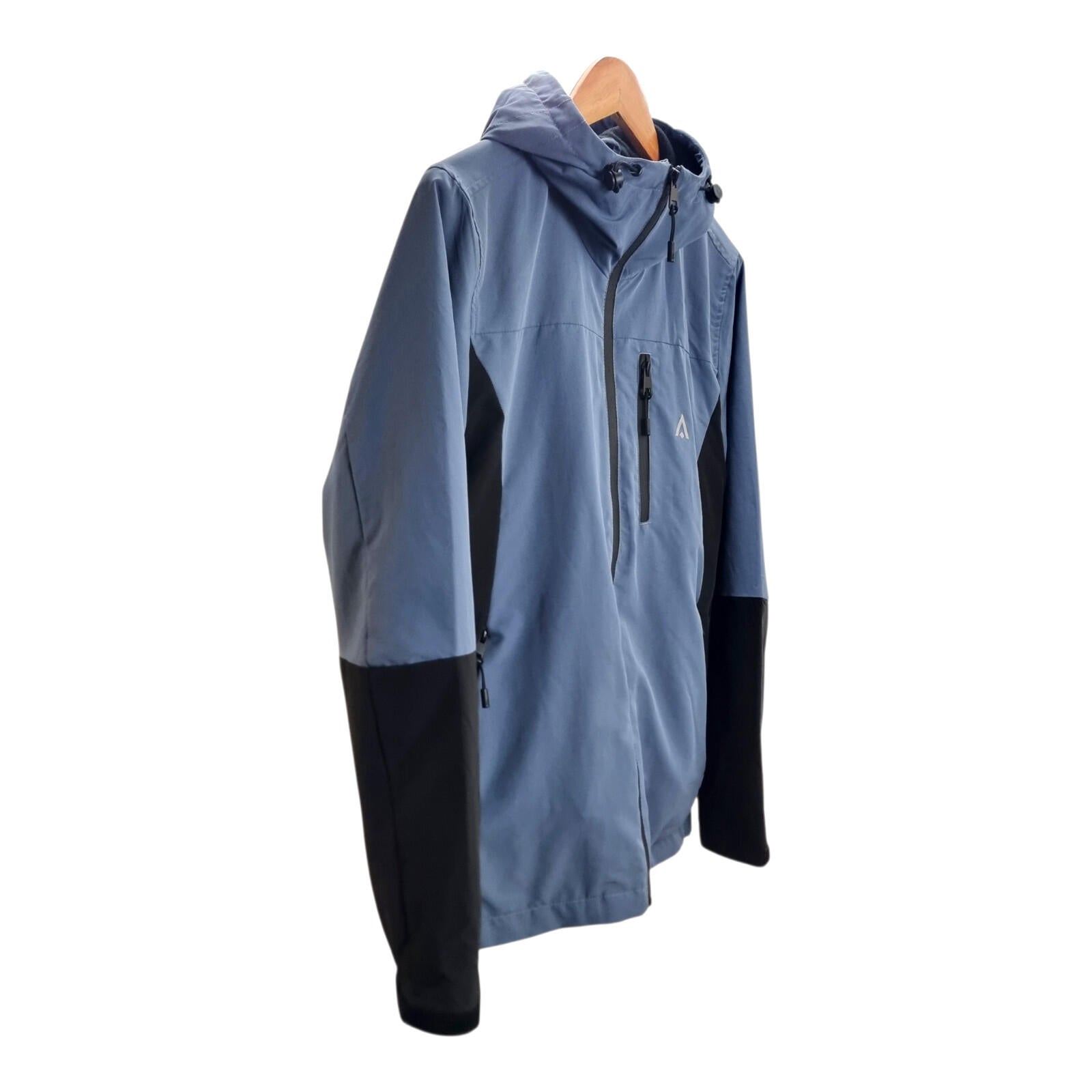 Glacier Point Jacket Men's UK Size S Blue Hooded Softshell Fleece Lined Coat