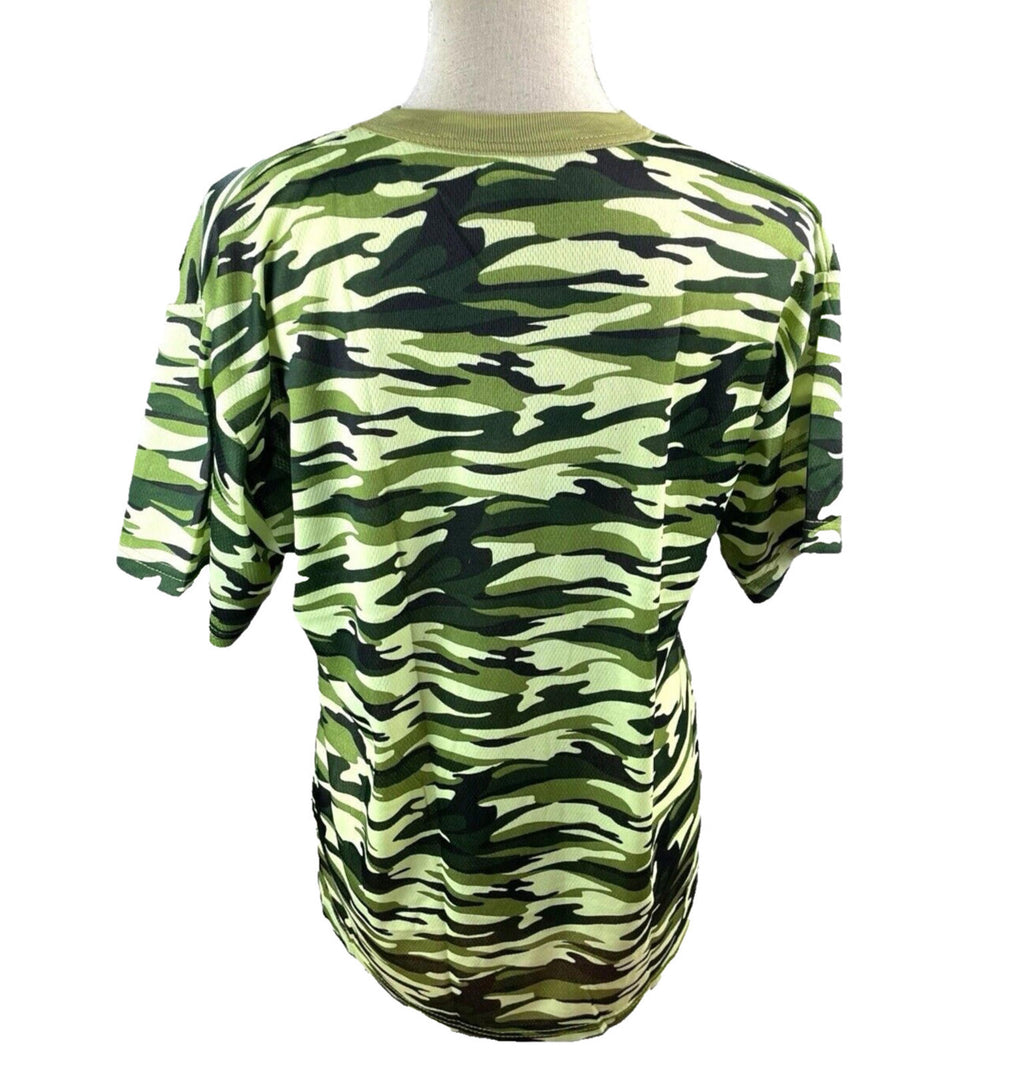 Camo Active Wear T-shirt Breathable Women’s UK Size M (10-12)