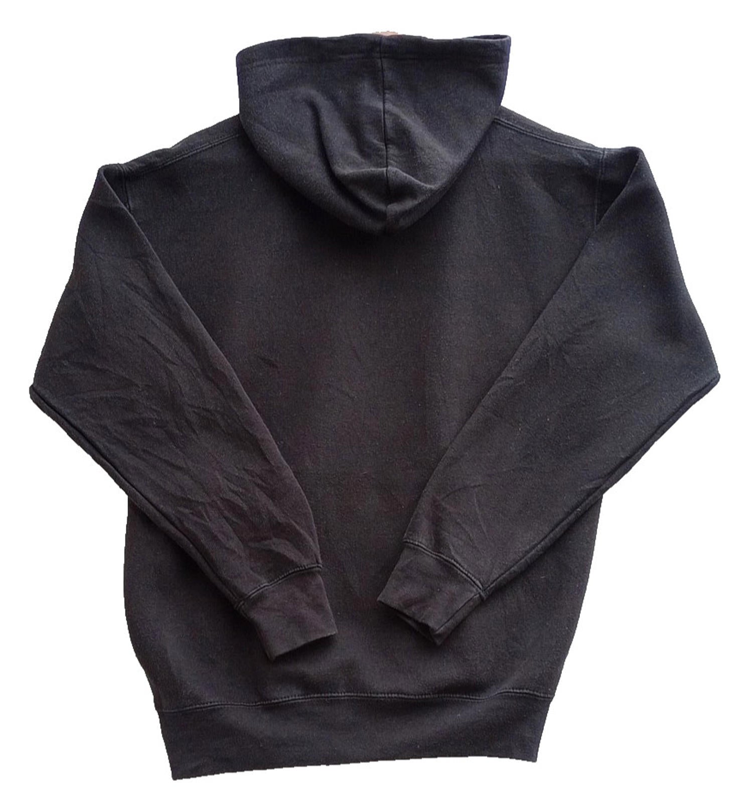 150th Canada Celebration Hoodie Men's UK Size S Black Jersey Hooded Pockets