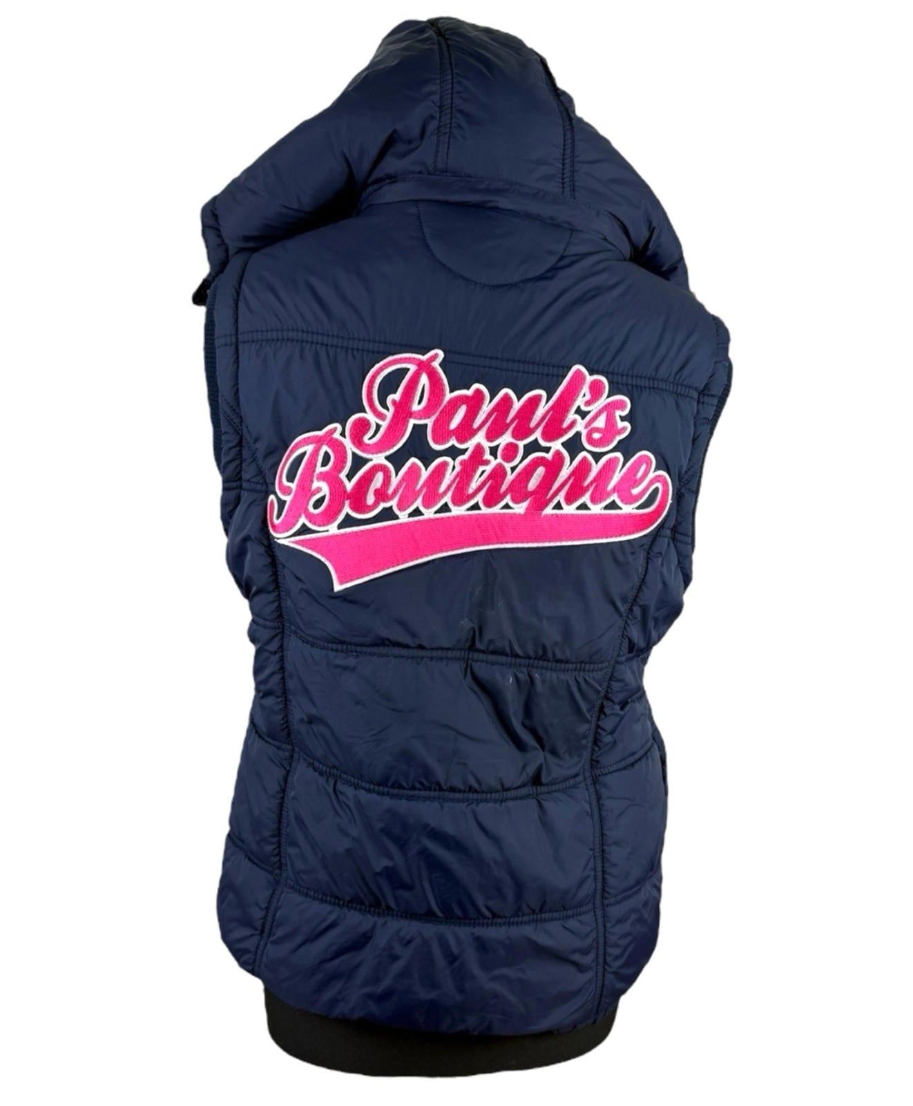 Paul’s Boutique Gilet Hooded Fur Trim Embroidered Girls UK Size L (12-13years)