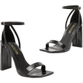 Dream Pairs Faux Block Heel Shoes Square Tie Women’s UK Size 6 EU 39