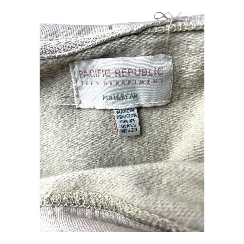 Pull&Bear Beige Oversized Hoodie Venice Women’s UK Size XS
