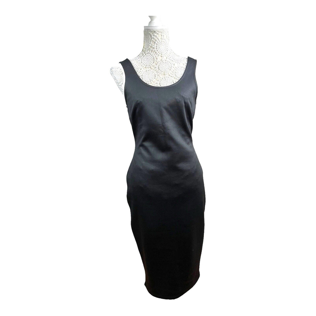 River Island Black Bodycon Dress Stretch Women’s UK Size 12