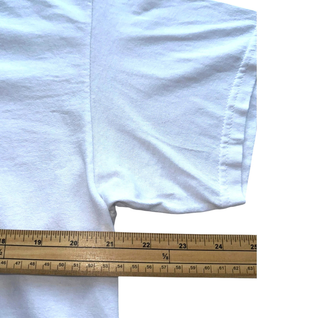 I Love Tennis T-Shirt Men's UK Size L White Graphic Print Short Sleeve Crew Neck