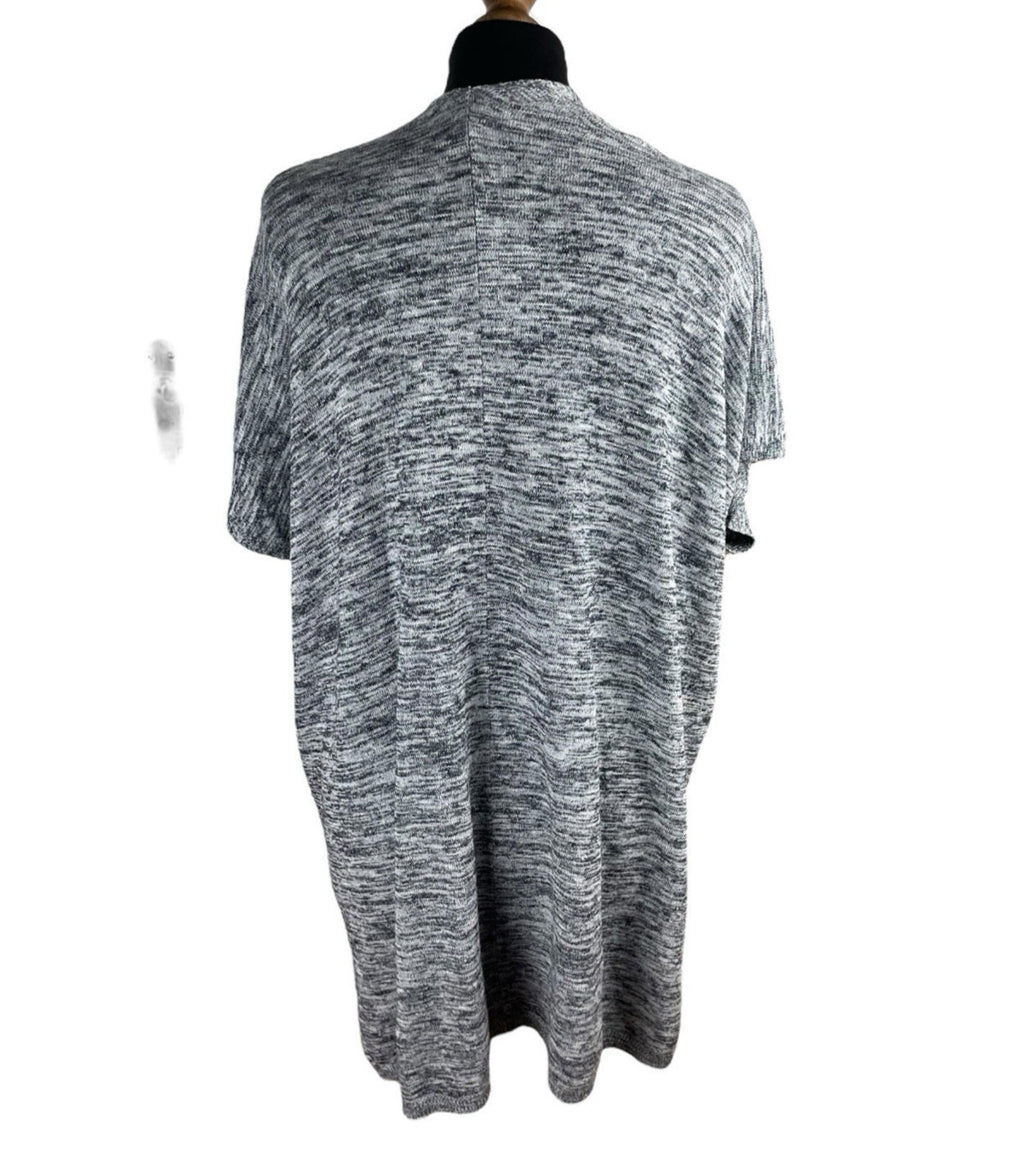 Atmosphere Grey Thin Cardigan Long Short Sleeve Women’s UK Size S/M