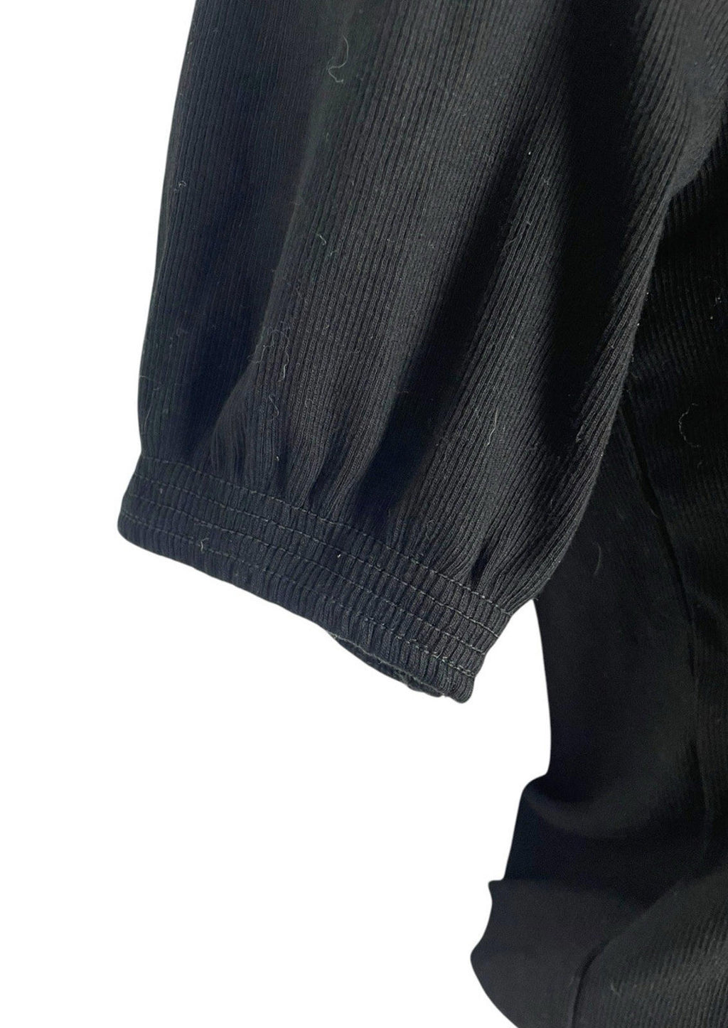 Zara Black T-shirt Top Short Sleeve Women’s UK Size 8