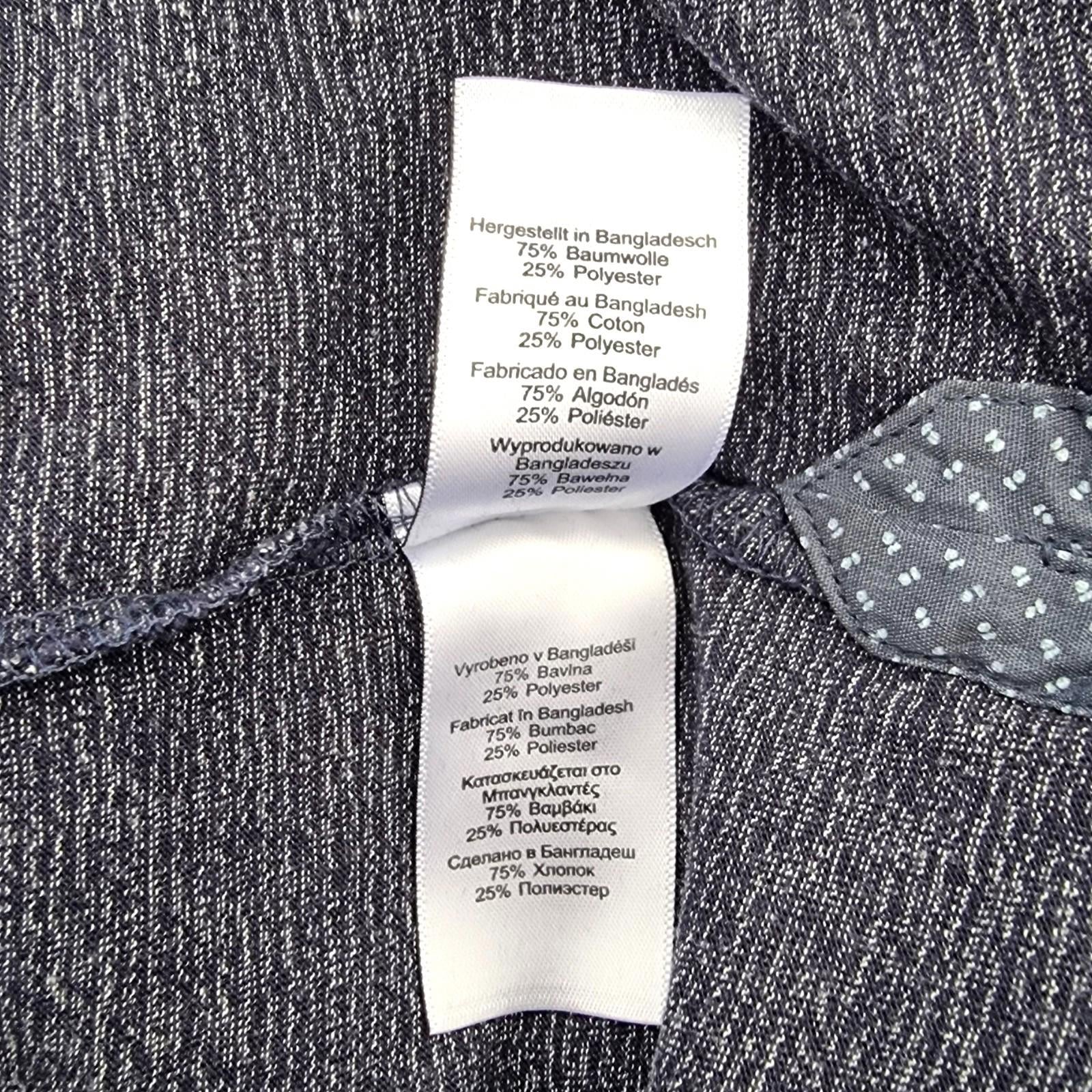 Next Polo Shirt Blue Smart Casual Pocket Men's UK Size Large L