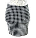 Zara Check Mini Skirt Elastic Waist Women’s UK Size S