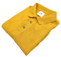 Next Knit Polo Shirt Men's UK Size XL Yellow Short Sleeve 100% Cotton Summer