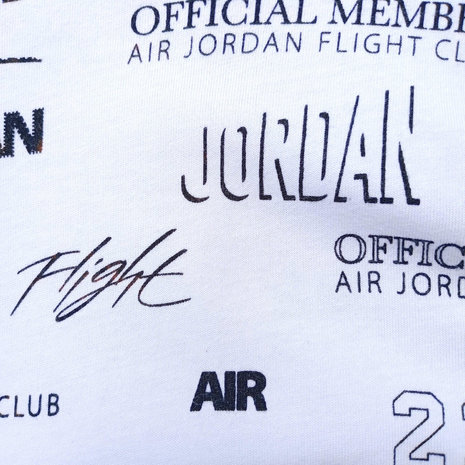 Nike Air Jordon T Shirt Men's UK Size M White 100% Cotton Graphic Print