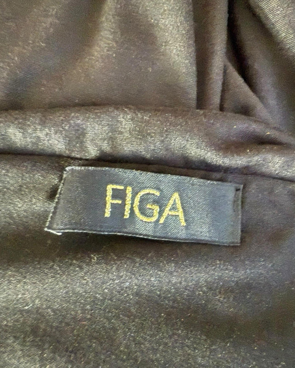 Figa Black Mini Dress Off The Shoulder Long Sleeve Women’s UK Size 14