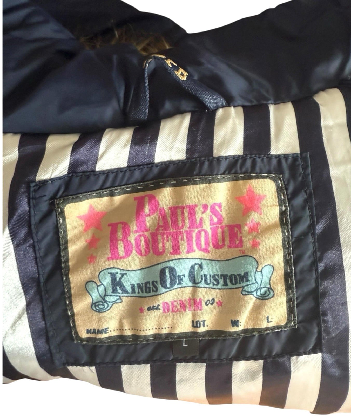 Paul’s Boutique Gilet Hooded Fur Trim Embroidered Girls UK Size L (12-13years)
