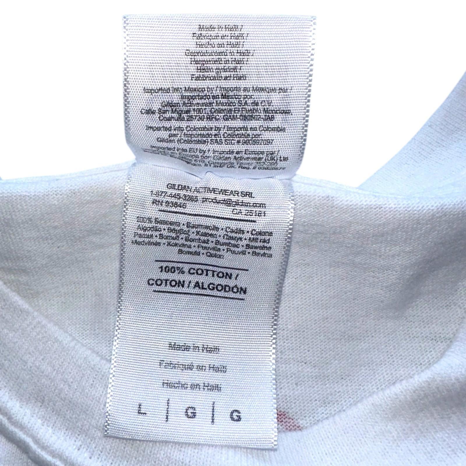I Love Tennis T-Shirt Men's UK Size L White Graphic Print Short Sleeve Crew Neck