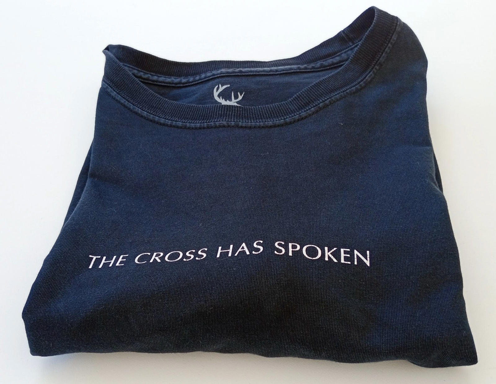 Bethel Music T-Shirt Men's UK Size L Black The Cross Has Spoken Graphic Print