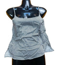 Les Girls Les Boys Cami Top Women's UK Size XS Gingham Relaxed Fit